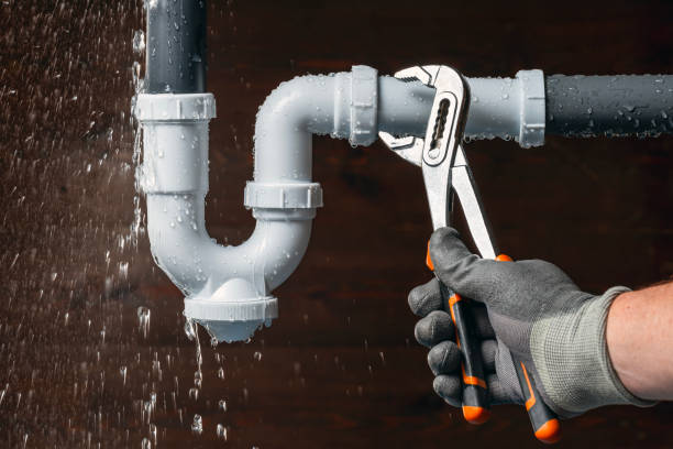 Professional Drain Cleaning technician working in Lexington, IL